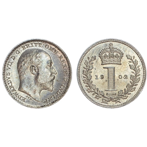 422 - Edward VII (1901-1910) Coronation Matt Proof Short Set, 1902.