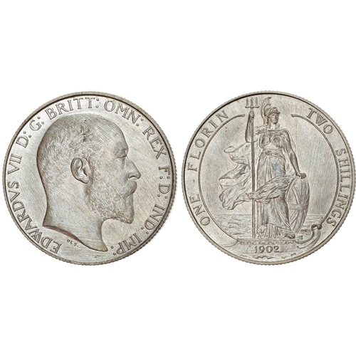 422 - Edward VII (1901-1910) Coronation Matt Proof Short Set, 1902.
