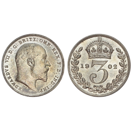 422 - Edward VII (1901-1910) Coronation Matt Proof Short Set, 1902.