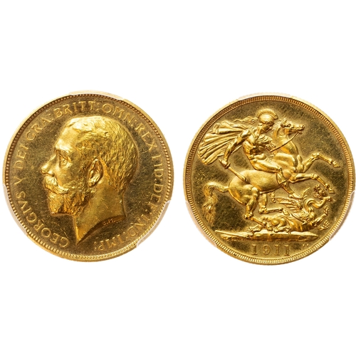 424 - George V (1910-1936) Proof Two Pound, 1911.