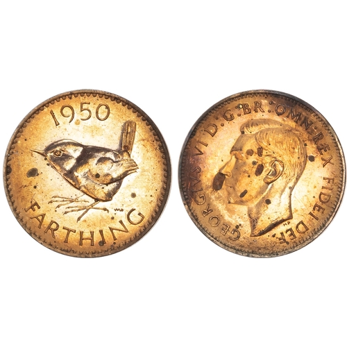 439 - George VI (1936-1952) Mid-Century Proof Set, 1950.