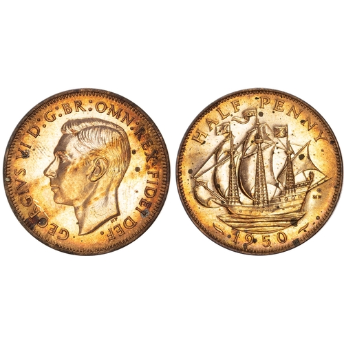 439 - George VI (1936-1952) Mid-Century Proof Set, 1950.