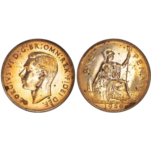 439 - George VI (1936-1952) Mid-Century Proof Set, 1950.