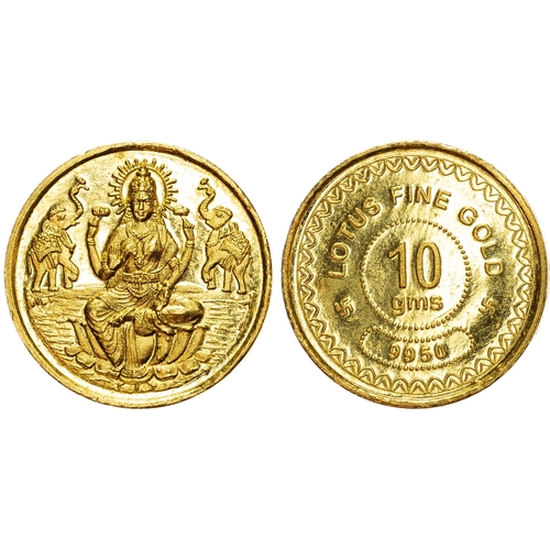 480 - India, Lotus Fine Gold, gold 10 Grams