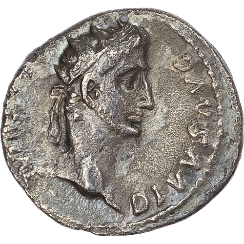 91 - Caligula (AD 37-41) AR Denarius, Lugdunum, AD 37, 3.37g.