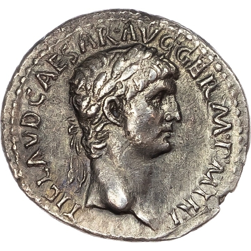 92 - Claudius (AD 41-54) AR Denarius, Rome, AD 40-41, 3.50g.