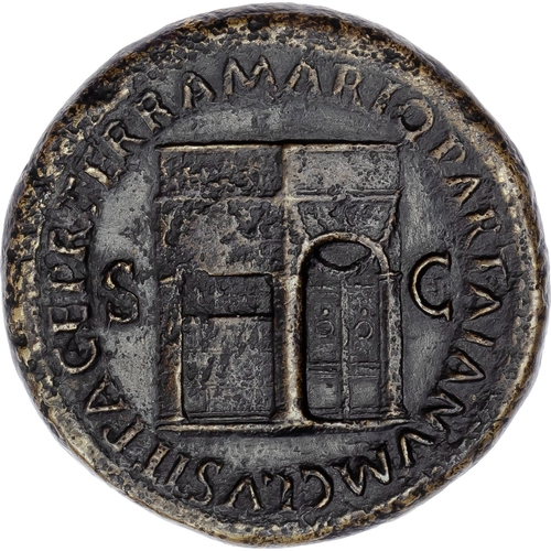 96 - Nero (AD 54-68) AE Sestertius, Rome, AD 65, 26.79g.