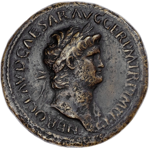 96 - Nero (AD 54-68) AE Sestertius, Rome, AD 65, 26.79g.