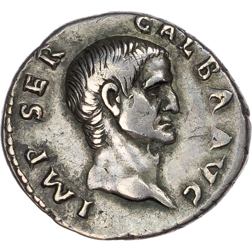 98 - Galba (AD 68-69) AR Denarius, Rome, 3.58g.