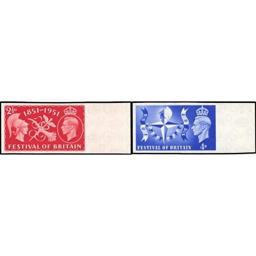 107 - 1951 Festival of Britain (SG513-4) imprimaturs