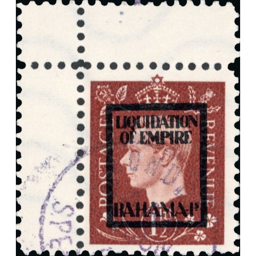 214 - German Propaganda Forgeries; Bahamas set 'used'