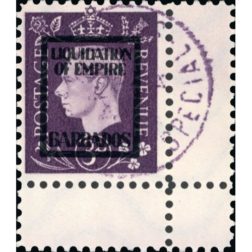 216 - German Propaganda Forgeries; Barbados set used