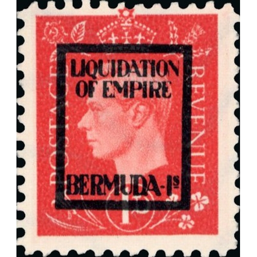 217 - German Propaganda Forgeries; Bermuda set unused