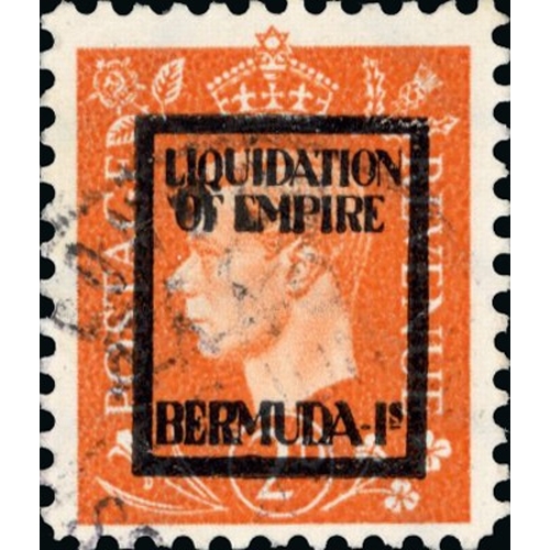 218 - German Propaganda Forgeries; Bermuda set 'used'