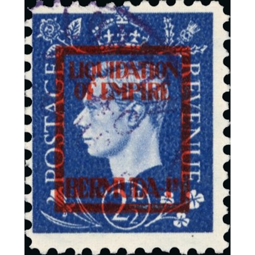 218 - German Propaganda Forgeries; Bermuda set 'used'