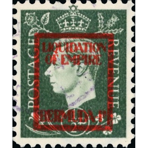 218 - German Propaganda Forgeries; Bermuda set 'used'