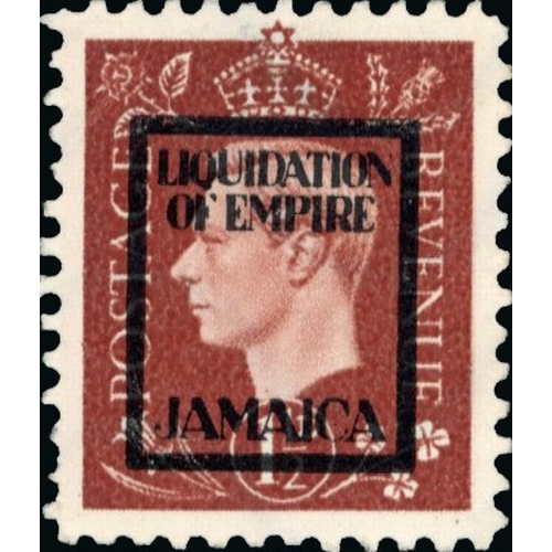 220 - German Propaganda Forgeries; Jamaica set unused