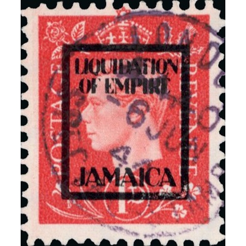 221 - German Propaganda Forgeries; Jamaica set 'used'