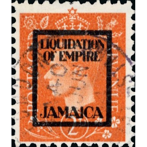 221 - German Propaganda Forgeries; Jamaica set 'used'