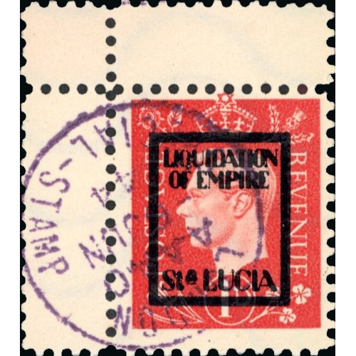 223 - German Propaganda Forgeries; St Lucia set 'used'