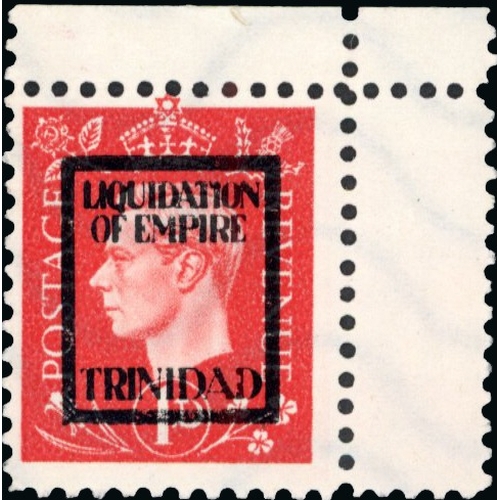 226 - German Propaganda Forgeries; Trinidad set unused