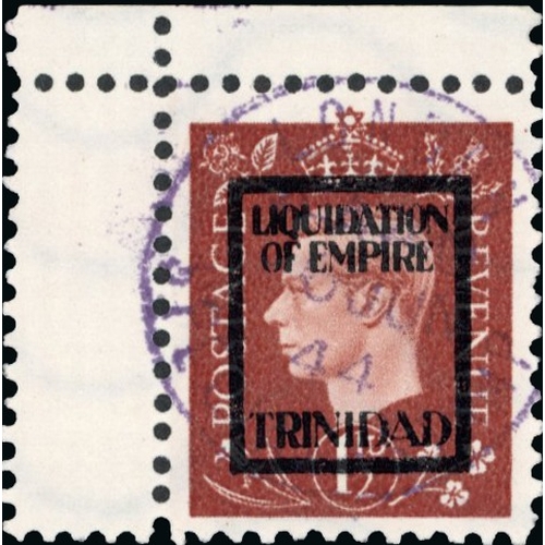 227 - German Propaganda Forgeries; Trinidad set used