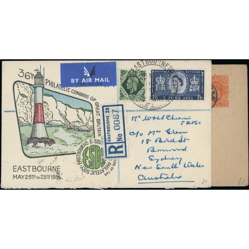 35 - 1937-53 Postal History/Stationery group