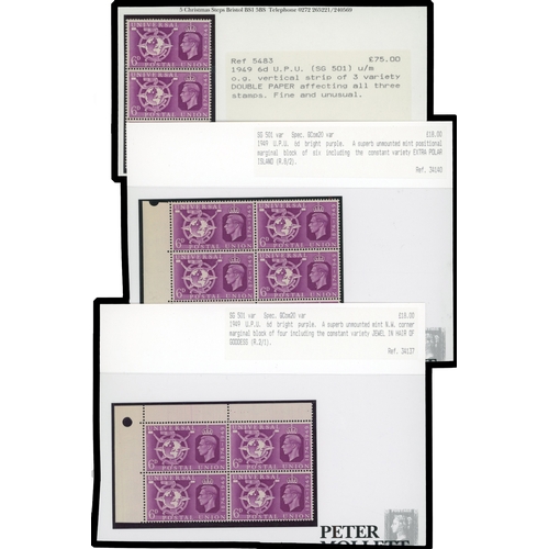 99 - 1949 UPU collection (SG499-502)