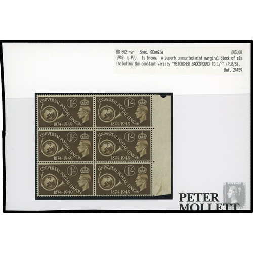 99 - 1949 UPU collection (SG499-502)