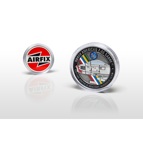 17 - Airfix - No.1 of each Airfix coin released (7)
