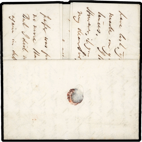 23 - 1840 (5 May) stampless entire from Manchester used on the last day of usage of Uniform penny post an... 