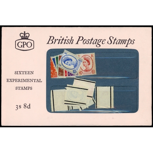 259 - PRESENTATION PACK: 1960 3s 8d and 50c forerunner packs for sale in the UK and the USA both containin... 