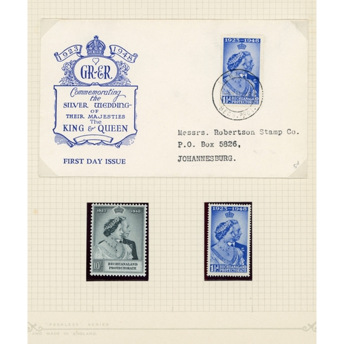 101 - 1937-52 KG VI accumulation (hundreds) with collections of the 1938 set, some with pages of shades, s... 