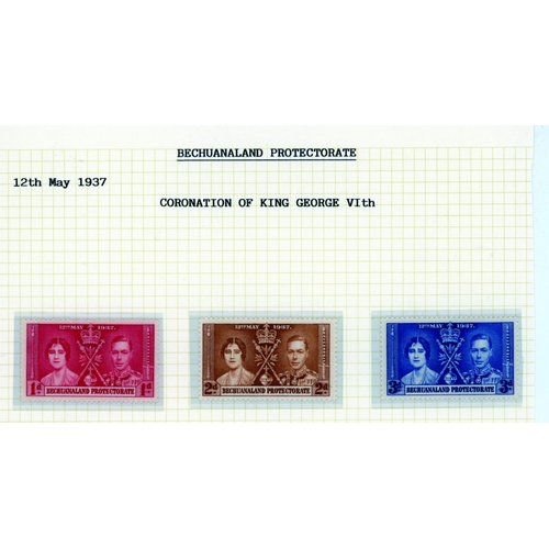 101 - 1937-52 KG VI accumulation (hundreds) with collections of the 1938 set, some with pages of shades, s... 