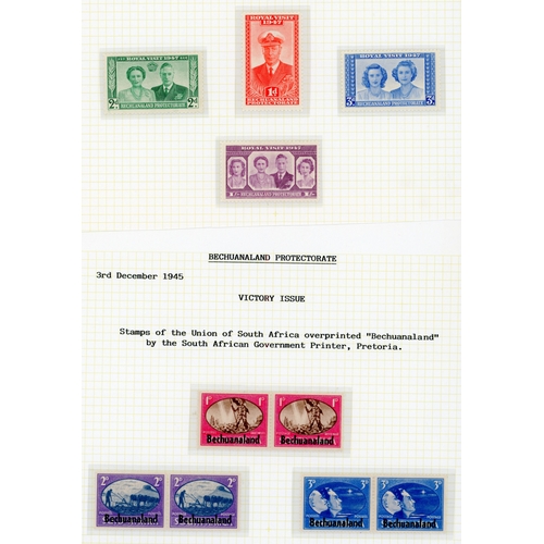 101 - 1937-52 KG VI accumulation (hundreds) with collections of the 1938 set, some with pages of shades, s... 