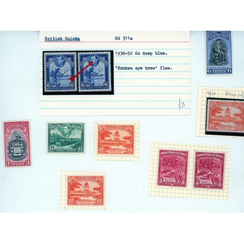 131 - 1938-52 mint collection on leaves with singles and blocks of four perf 12½ (no 24c block, but includ... 