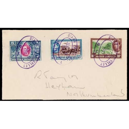 132 - 1939-49 group of covers (15) twelve of which are censored, including 1939 registered airmail to Los ... 