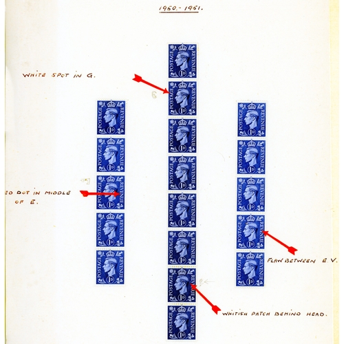 16 - 1938-51 various mint with coil joins, 1d scarlet and 2d orange booklet panes with watermark inverted... 