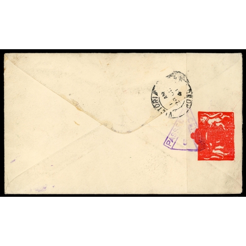 160 - Postal History,  1940-1 airmail covers (8) and card to UK or USA, various frankings, Censor markings... 