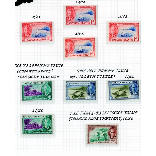 184 - 1938-48 definitives two collections, all perfs & shades per SG with some duplicates, with 10 x 5/- i... 