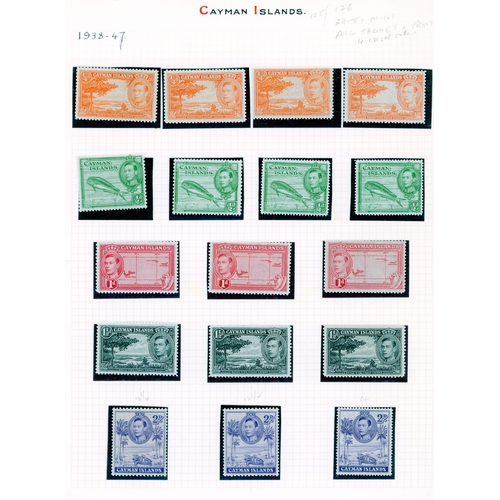 184 - 1938-48 definitives two collections, all perfs & shades per SG with some duplicates, with 10 x 5/- i... 