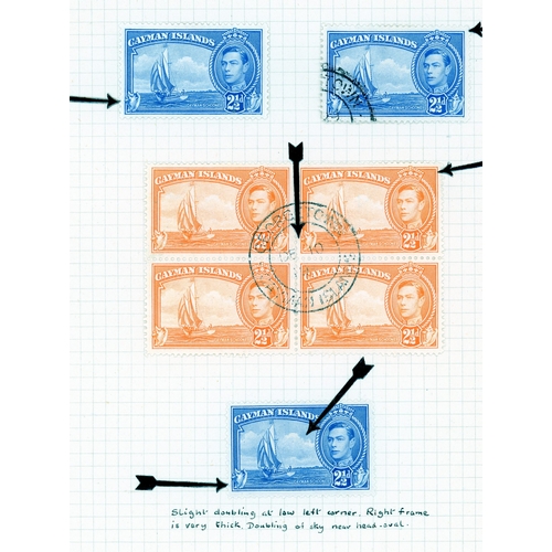 184 - 1938-48 definitives two collections, all perfs & shades per SG with some duplicates, with 10 x 5/- i... 