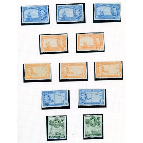 184 - 1938-48 definitives two collections, all perfs & shades per SG with some duplicates, with 10 x 5/- i... 