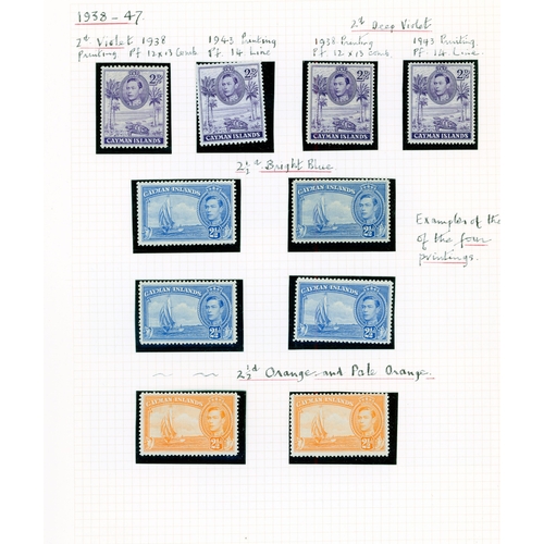 184 - 1938-48 definitives two collections, all perfs & shades per SG with some duplicates, with 10 x 5/- i... 