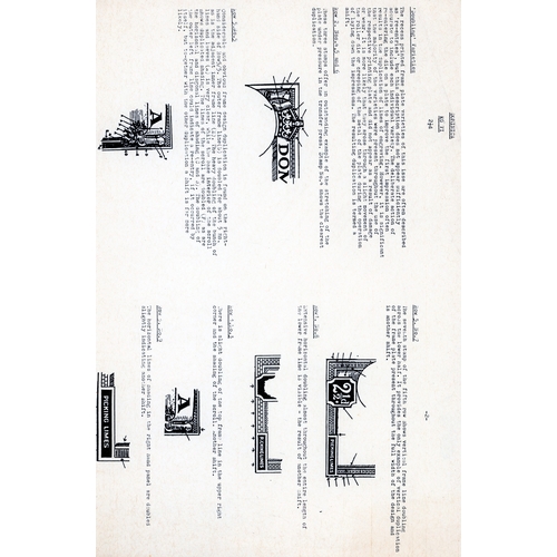 220 - 1938-51 group with a printings collection on three pages; 1938 and 1951 sets used, and 1950 set mint... 