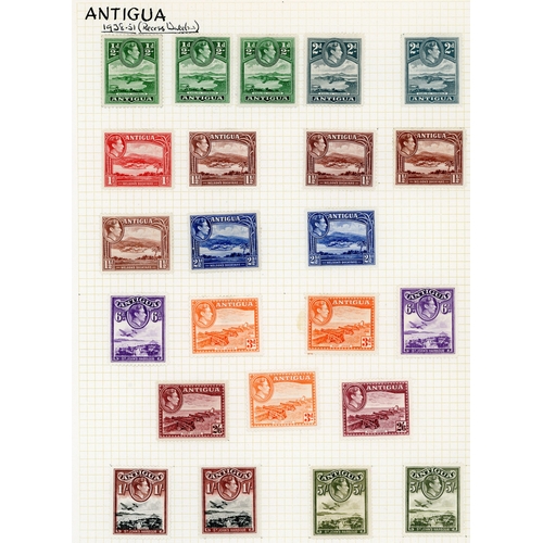 24 - 1938-53 collection from various sources with three KG VI definitive groups, two by printings, only o... 