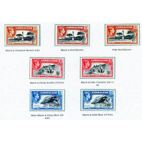 263 - 1938-51 mint collection (184) on leaves, large part o.g.  Commences with original Specimen set of tw... 