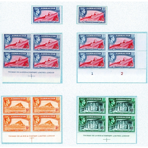 263 - 1938-51 mint collection (184) on leaves, large part o.g.  Commences with original Specimen set of tw... 