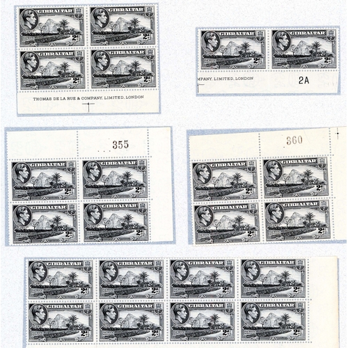 263 - 1938-51 mint collection (184) on leaves, large part o.g.  Commences with original Specimen set of tw... 