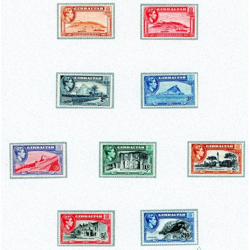 263 - 1938-51 mint collection (184) on leaves, large part o.g.  Commences with original Specimen set of tw... 